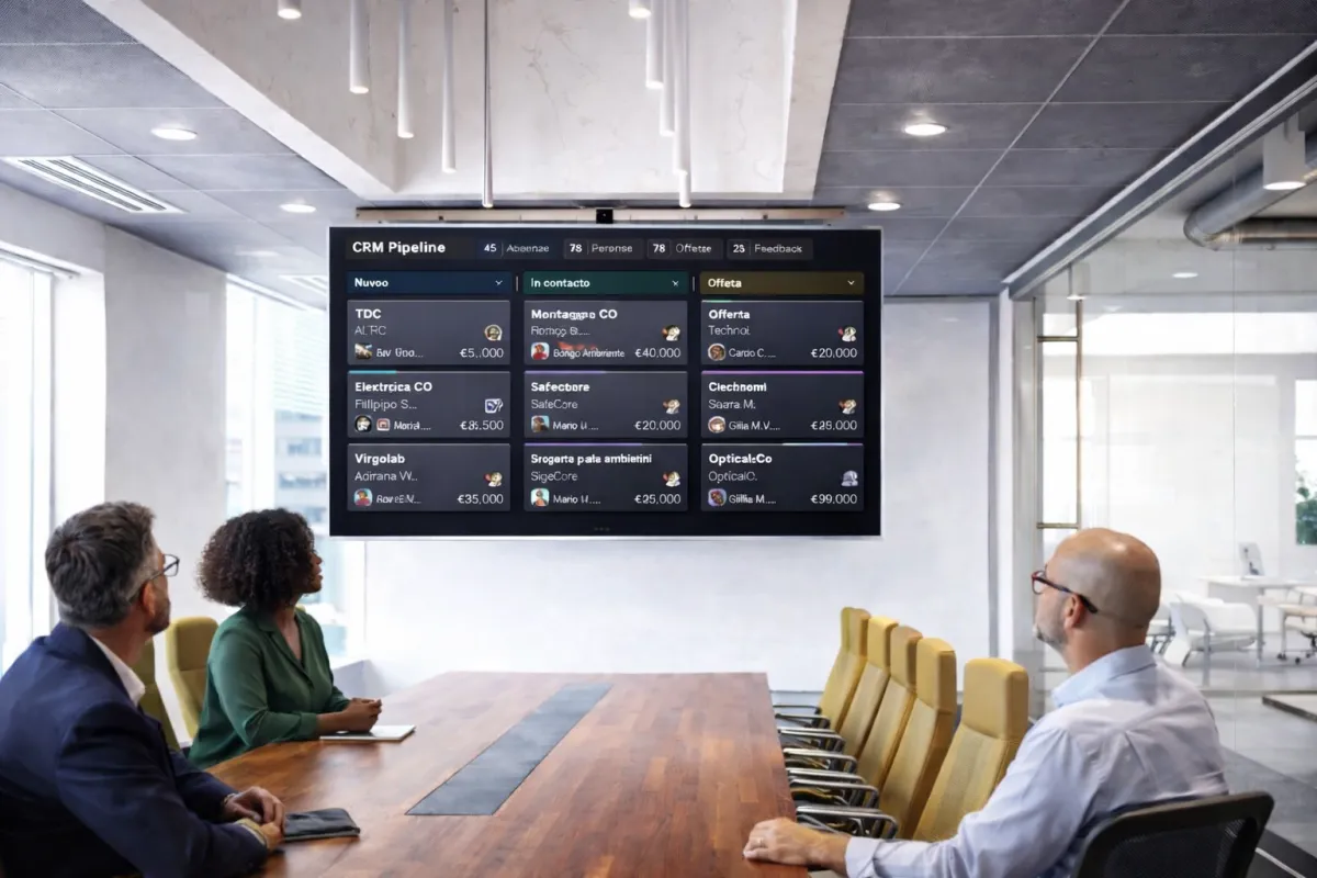 Pipeline commerciale e CRM Pipedrive per azienda export domotica: ×7 fatturato gestito dalle stesse risorse